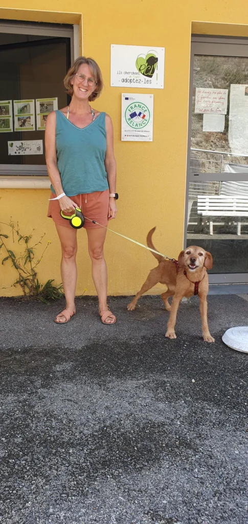 chien adopté à cahors