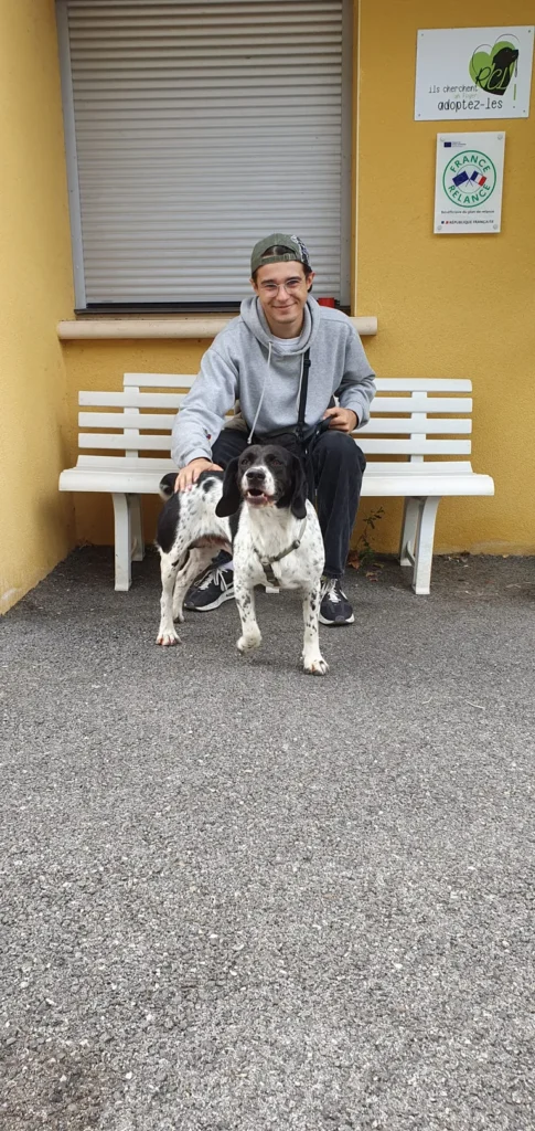 chien adopté dans le lot 46